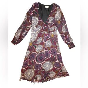 Chic Long-sleeve Maxi Wrap Dress